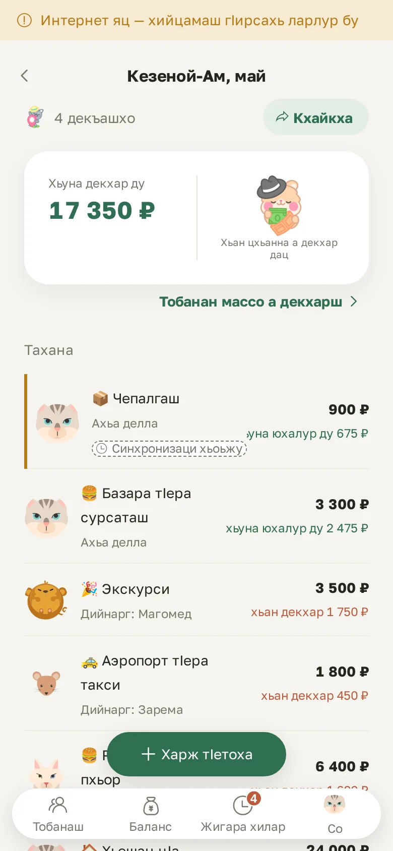 Сети йоцуш язйина, «Синхронизаци хьоьжу» билгалонца харж